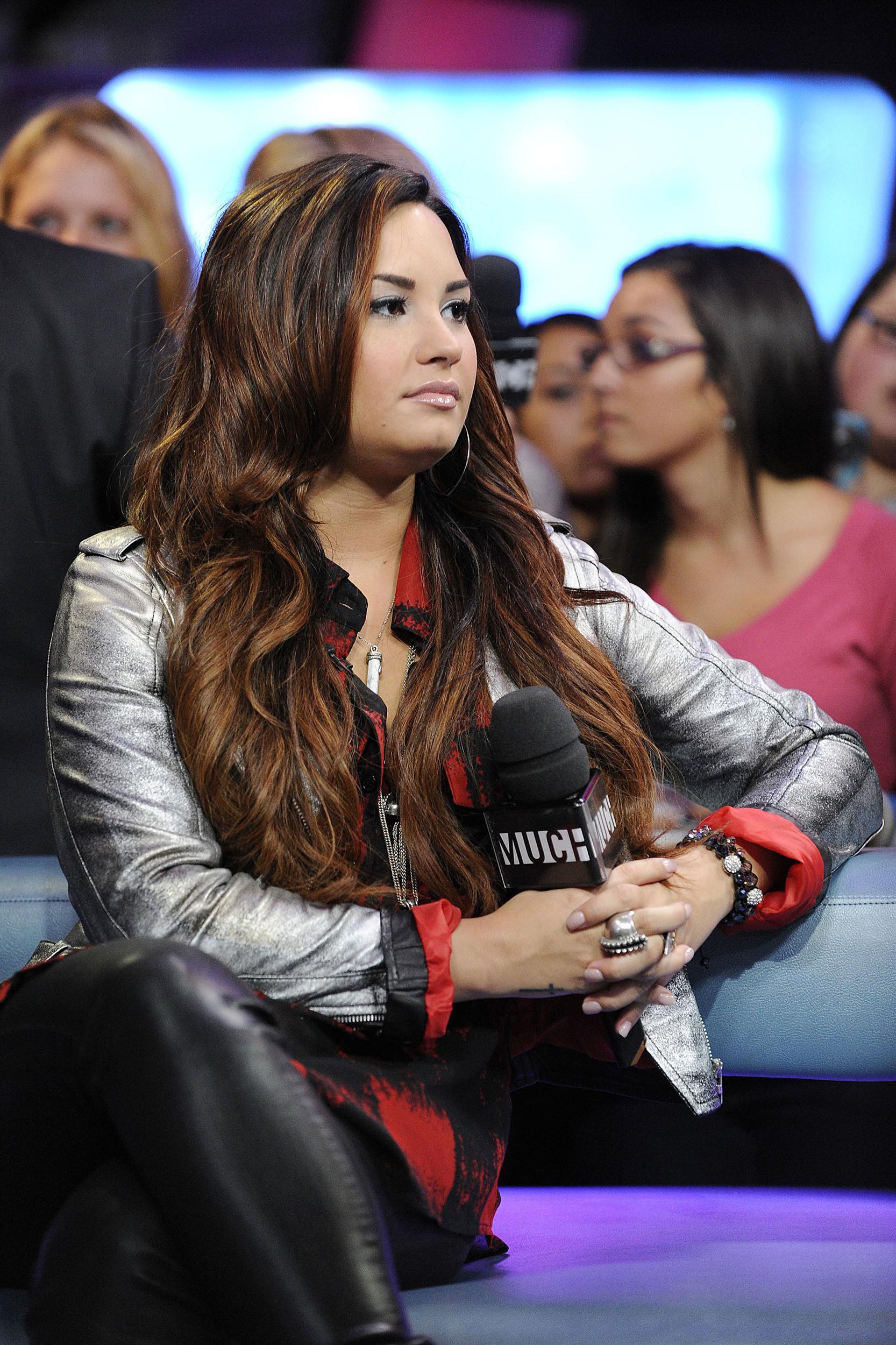 Demi Lovato visits New.Music.Live to promote her latest album 'Unbroken' | Picture 102312